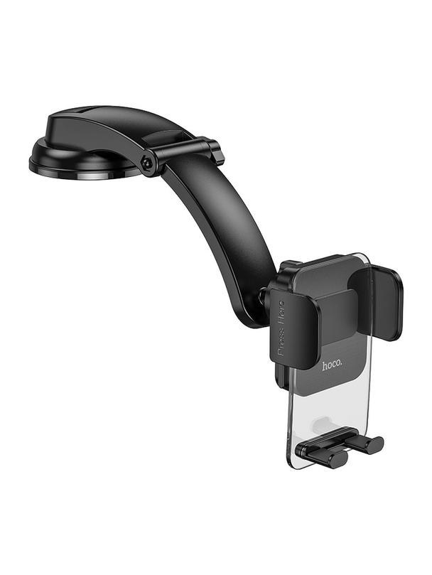 Uchwyt na telefon do samochodu uniwersalny Hoco do szyby / deski CA118 czarny