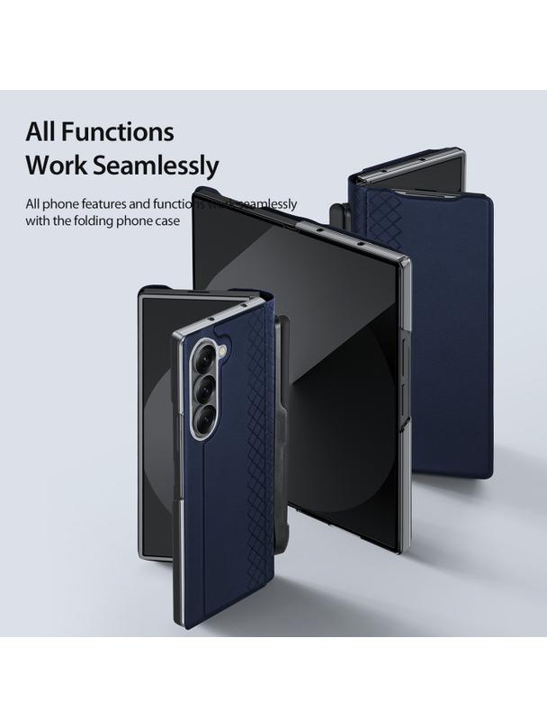 DUX DUCIS futerał BRIL PEN HOLDER do SAMSUNG Z FOLD 7 niebieski