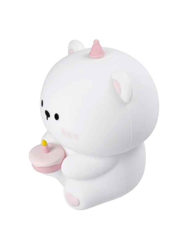 Lampka nocna Urodzinowy Miś Art Deco dotykowy