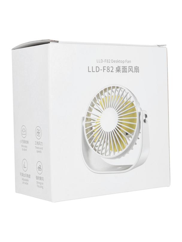 Wentylator / wiatrak biurkowy LLD-F82 biały