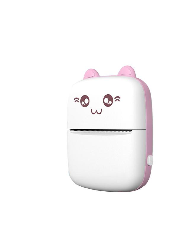 Przenośna mini drukarka termiczna do zdjęć C9 różowa