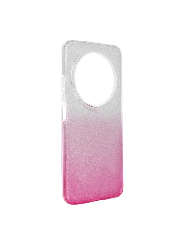 Futerał SHINING do XIAOMI Redmi 14C transparentny różowy