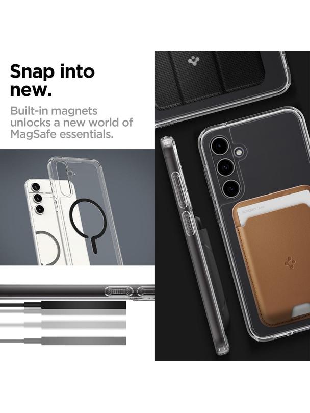 SPIGEN futerał ULTRA HYBRID Onetap Ring kompatybilny z MagSafe SAMSUNG S23 FE black