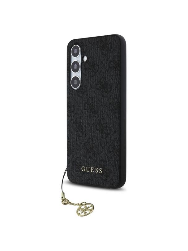 GUESS futerał do SAMSUNG S24 FE GUHCS24FEGF4GGR (HC PU 4G Charm) szary