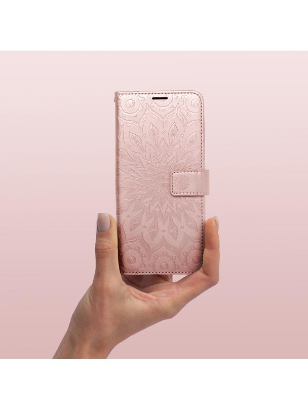 Kabura MEZZO Book do XIAOMI Redmi 15T mandala złoty róż