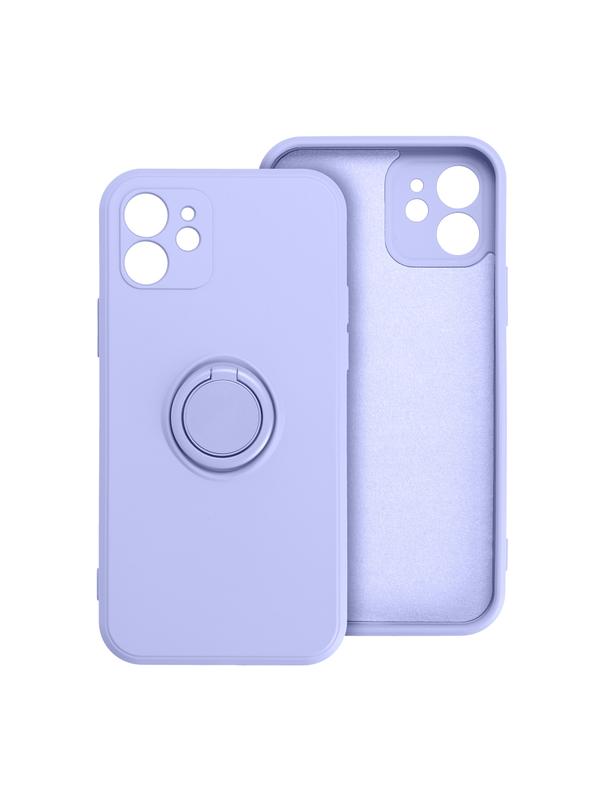 Futerał SILICONE RING do IPHONE 17 fioletowy