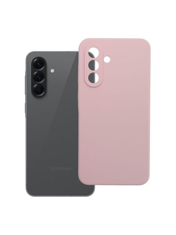 Futerał SILICONE 2mm do SAMSUNG A56 5G pudrowy róż
