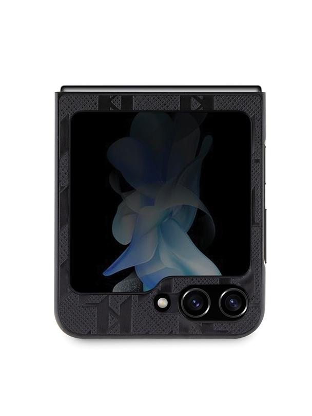KARL LAGERFELD futerał do SAMSUNG Z Flip 5 KLHCZF5SAPCHNPK (Saffiano Mono Choupette PIN) czarny