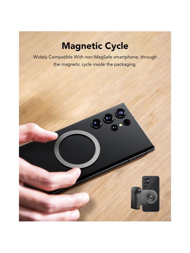 Powerbank zgodny z Magsafe Veger (W0569) PD QC3.0 20W 5000 mAh czarny