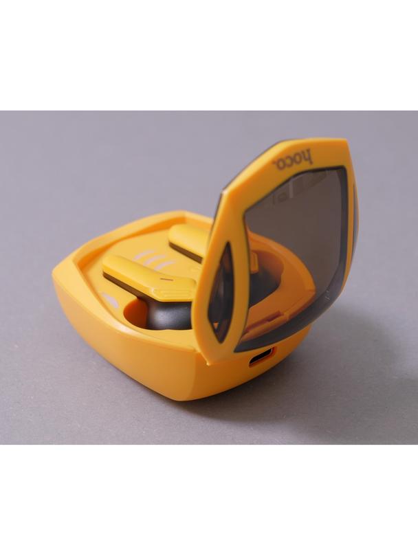 Słuchawki bezprzewodowe douszne Hoco TWS EW28 żółte