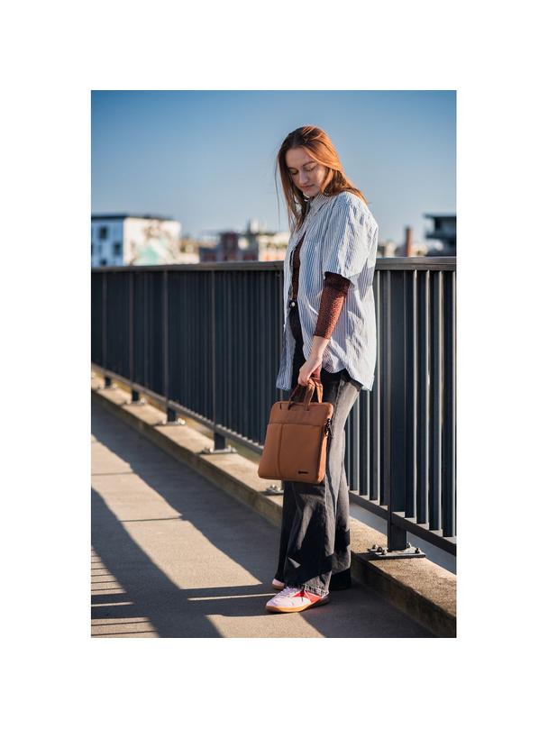 Torba na laptopa 15,6" Forcell F-Protect URBAN STYLE brązowa