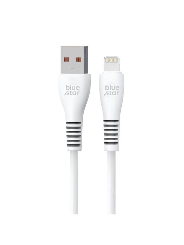 Kabel USB A do Lightning Blue Star 2A 12W 1 m DC99I biały