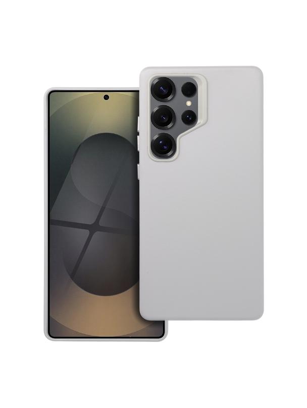 Futerał LEATHER MAG COVER kompatybilny z MagSafe do SAMSUNG S25 ULTRA szary