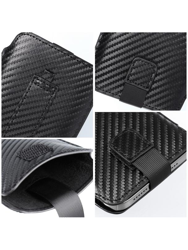 Futerał uniwersalny / wsuwka POCKET Carbon - Model 02 - do IPHONE 5 / 5S / 5SE / 5C