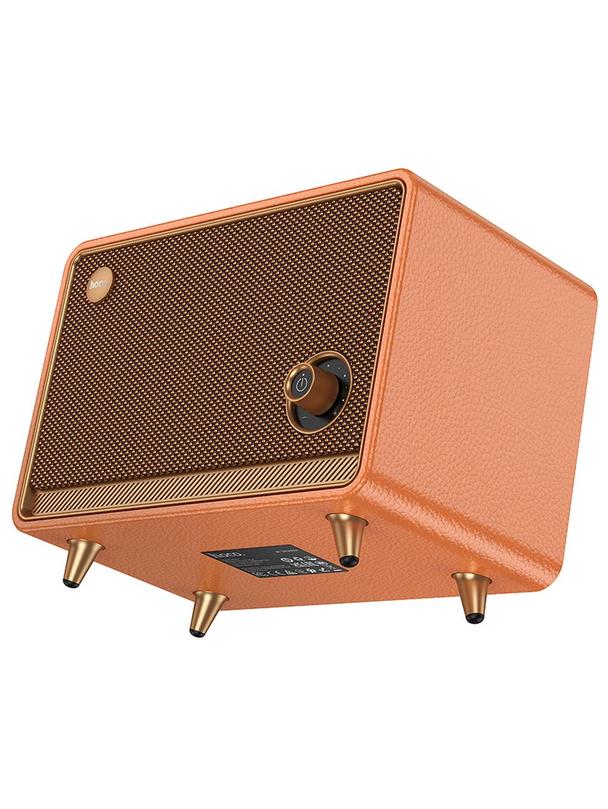 Głośnik bluetooth retro 30W 10h Hoco BS65 pomarańczowy
