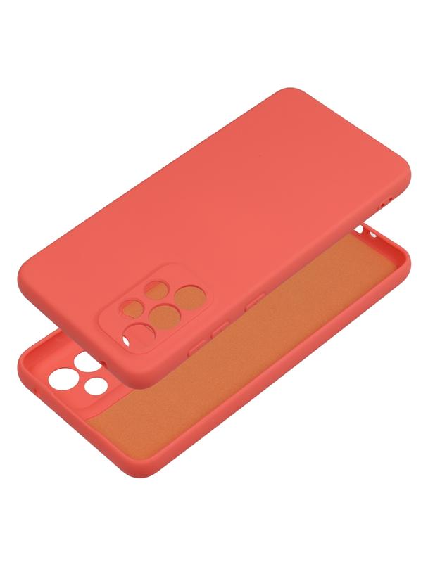 Futerał SILICONE do SAMSUNG A33 5G brzoskwiniowy
