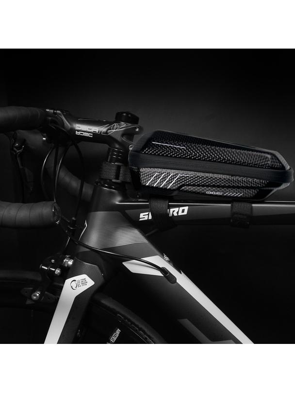 WILDMAN sakwa rowerowa na ramę na zamek 1L E5S czarna