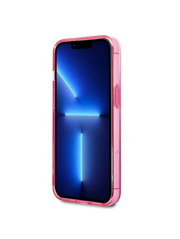 KARL LAGERFELD futerał do IPHONE 13 Pro KLHCP13LTGKCP (K Choupette Centered) różowy