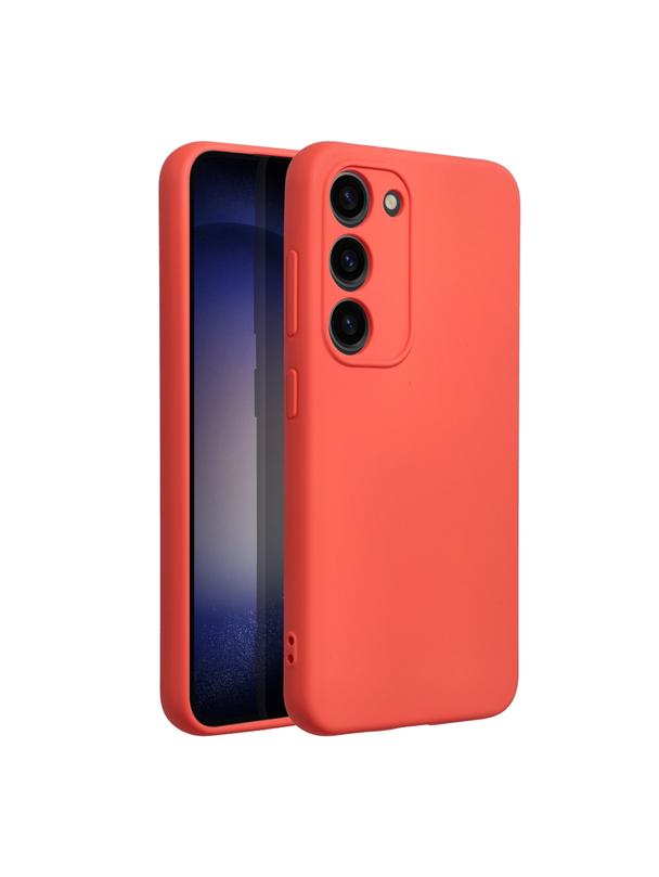 Futerał SILICONE do SAMSUNG S23 brzoskwiniowy