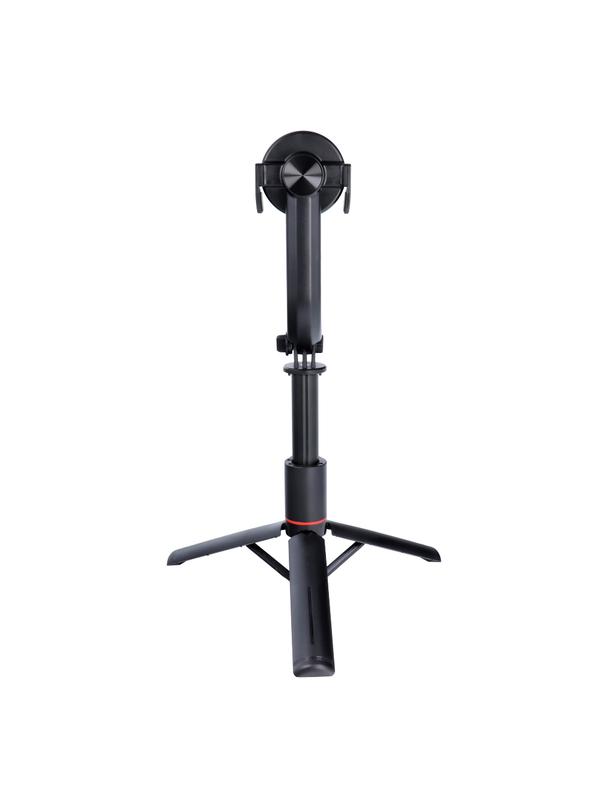 Uchwyt selfie z pilotem bezprzewodowym tripod kompatybilny z MagSafe SSTR-C09 czarny