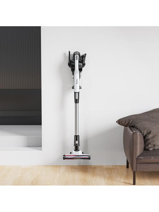 Odkurzacz bezprzewodowy pionowy Hoco ze szczotką HY11 biały