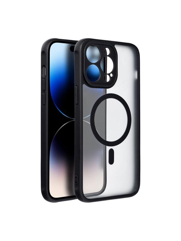 Futerał FULL MATTE MAG COVER kompatybilny z MagSafe do IPHONE 14 Pro Max czarny