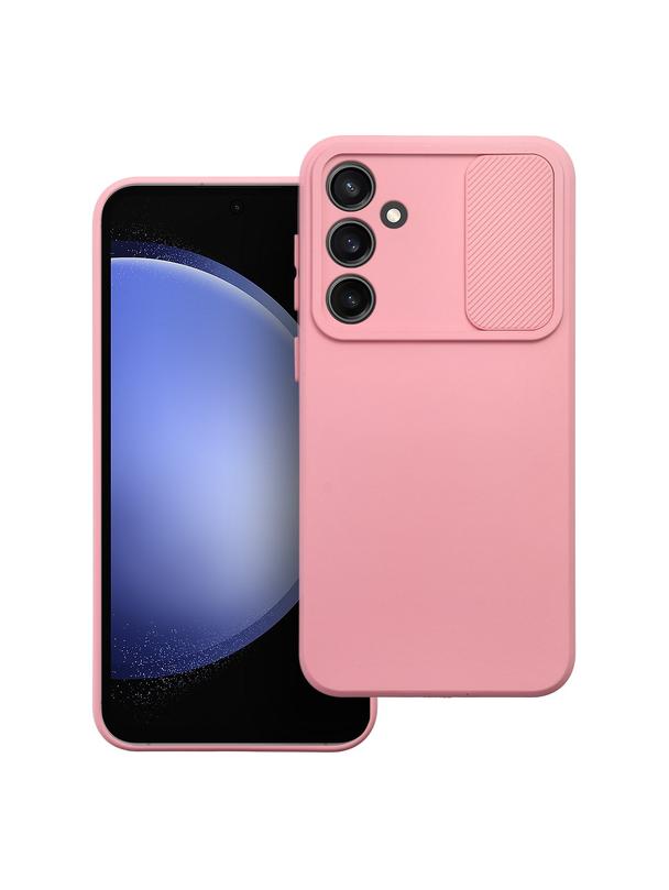 Futerał SLIDE do SAMSUNG S23 FE jasnoróżowy