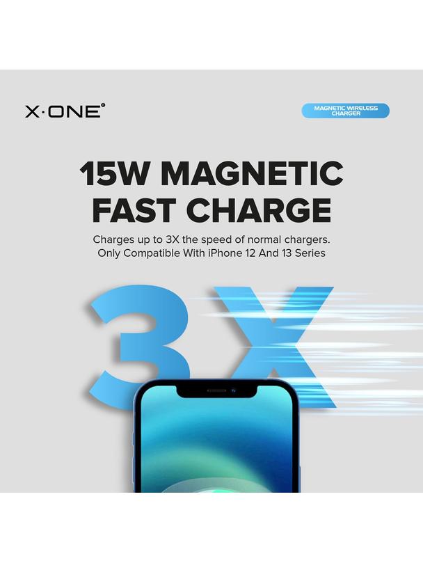 Ładowarka Bezprzewodowa X-ONE kompatybilna z Magsafe 15W