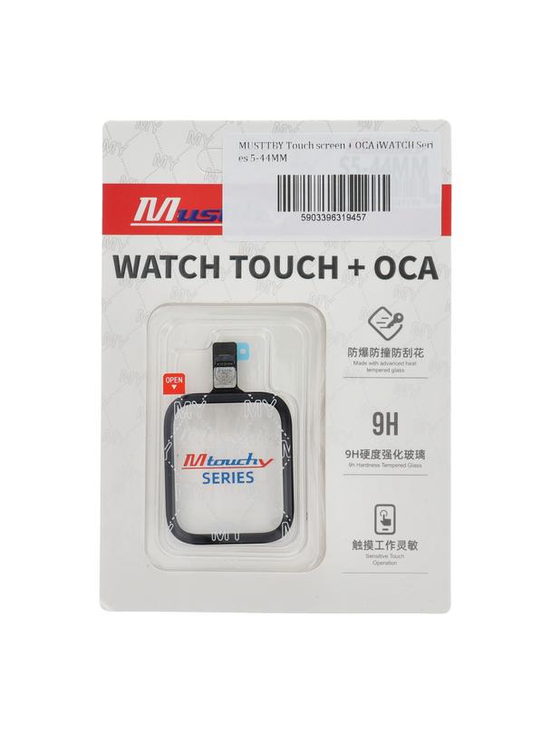 MUSTTBY Ekran dotykowy + OCA do Apple Watch Seria 5-44MM