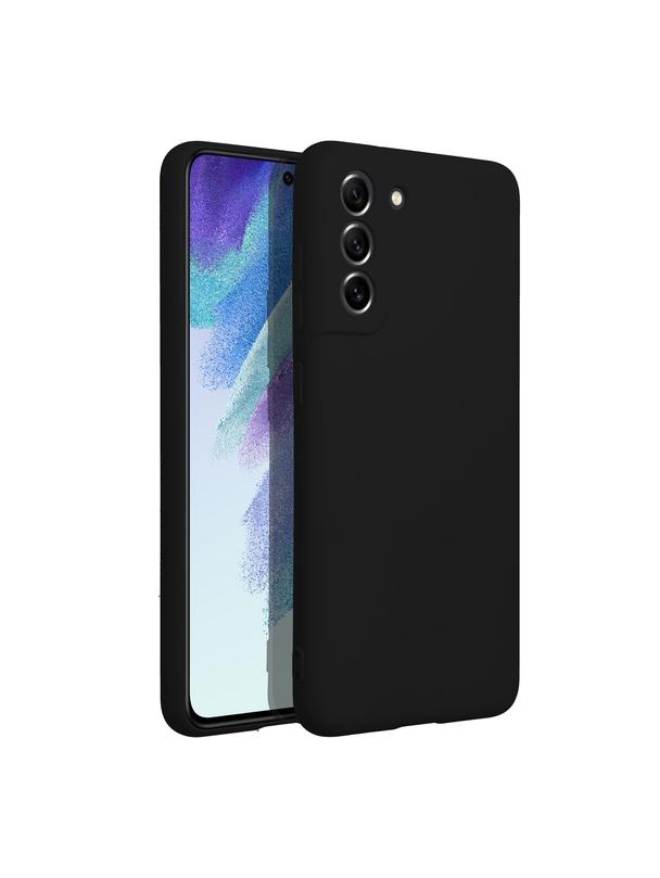 Futerał SILICONE do SAMSUNG S21 FE czarny