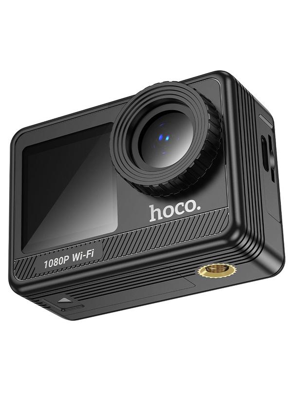 Kamera sportowa Hoco z dwoma wyświetlaczami 1,3" + 2" 1080P/30fps DV103 czarna