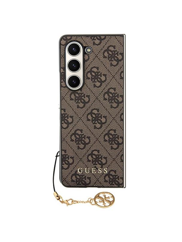 GUESS futerał do SAMSUNG Z Fold 5 GUHCZFD5GF4GBR (4G Charm) brązowy