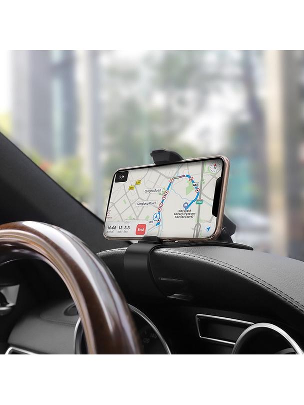 EOL Uchwyt na telefon do samochodu klips Hoco do deski CA50 czarny