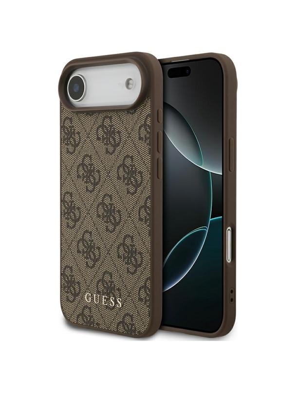 GUESS futerał do IPHONE 17 Air GUHCP17MG4GFBR (PU 4G Classic) brązowy
