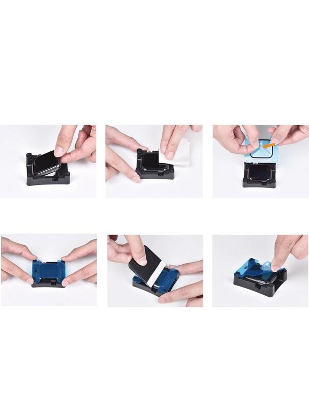 Wiwu - Szkło hartowane z aplikatorem Easy Install do Apple Watch 42mm