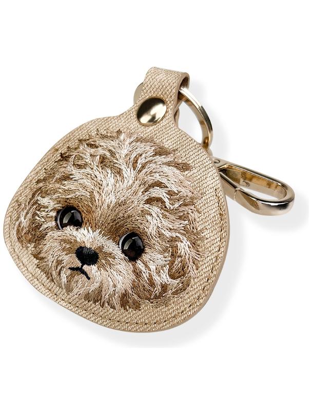 NIMMY etui na lokalizator / brelok BIG EYED PET 2.0 Dog brązowy