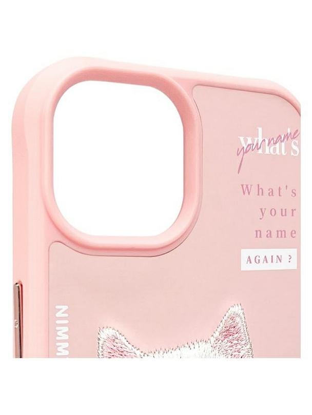 NIMMY futerał COOL&CUTE 2.0 Cat do IPHONE 15 różowy