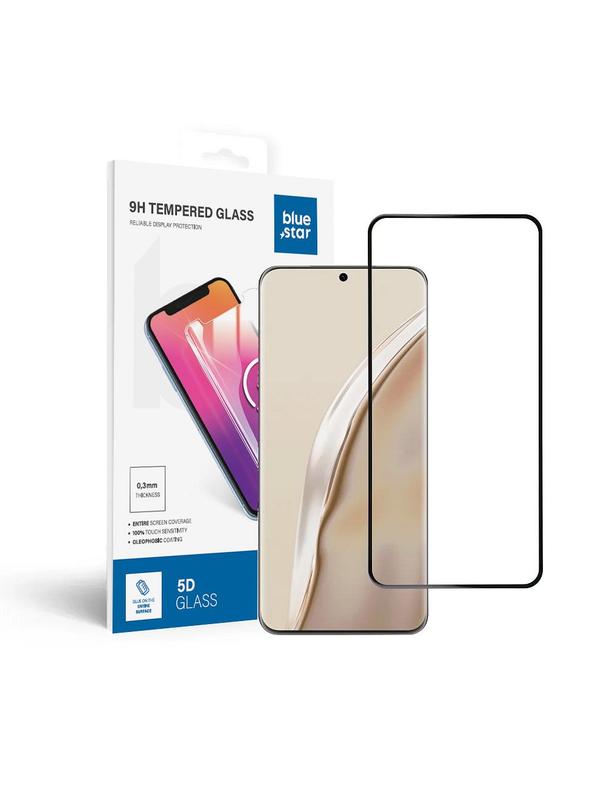 Szkło hartowane do Huawei P60 (full glue / case friendly) Blue Star 5D czarne