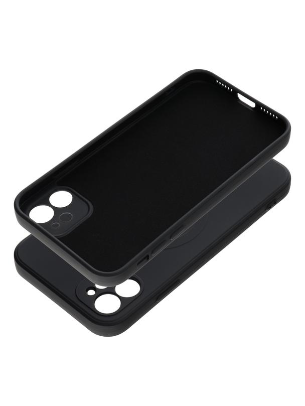 Futerał SILICONE MAG COVER kompatybilny z MagSafe do IPHONE 11 czarny