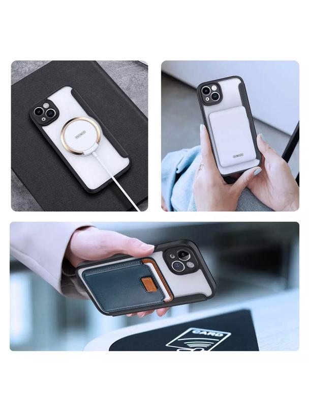 DUX DUCIS kabura SKIN X PRO kompatybilna z MagSafe do IPHONE 14 Plus czarna