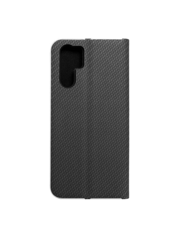 Kabura LUNA Book Carbon do HUAWEI P30 Pro czarny
