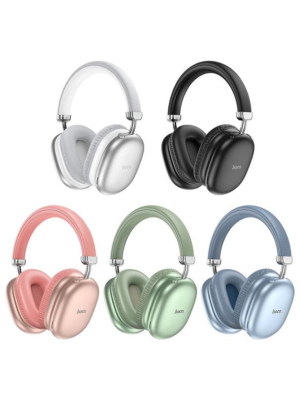 Słuchawki bezprzewodowe nauszne Hoco W35 Max niebieskie