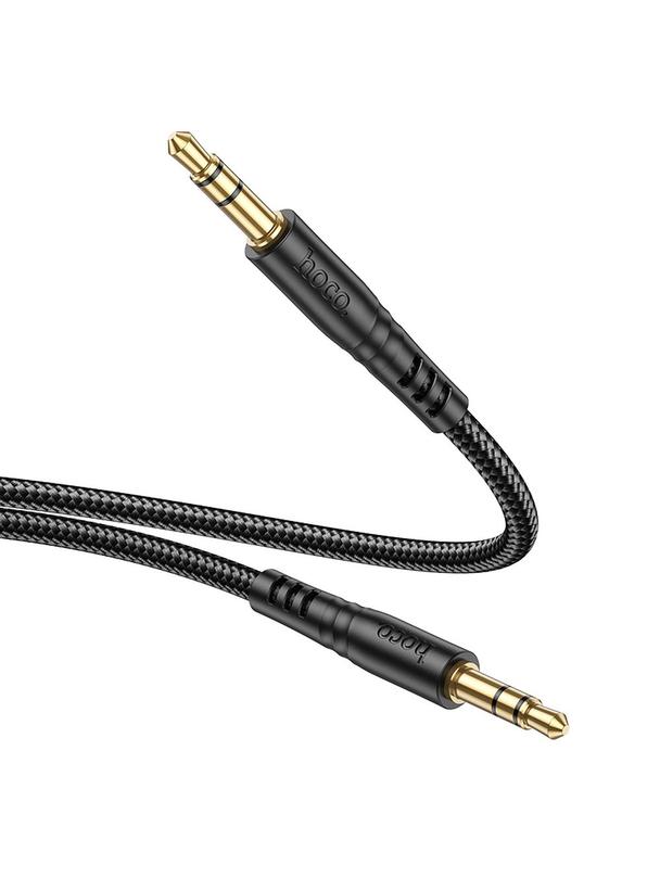 Kabel AUX Jack 3,5 mm do Jack 3,5 mm Hoco 1 m UPA24 czarny