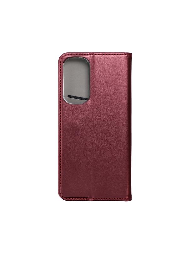 Kabura SMART MAGNETO do MOTOROLA EDGE 30 burgundowy