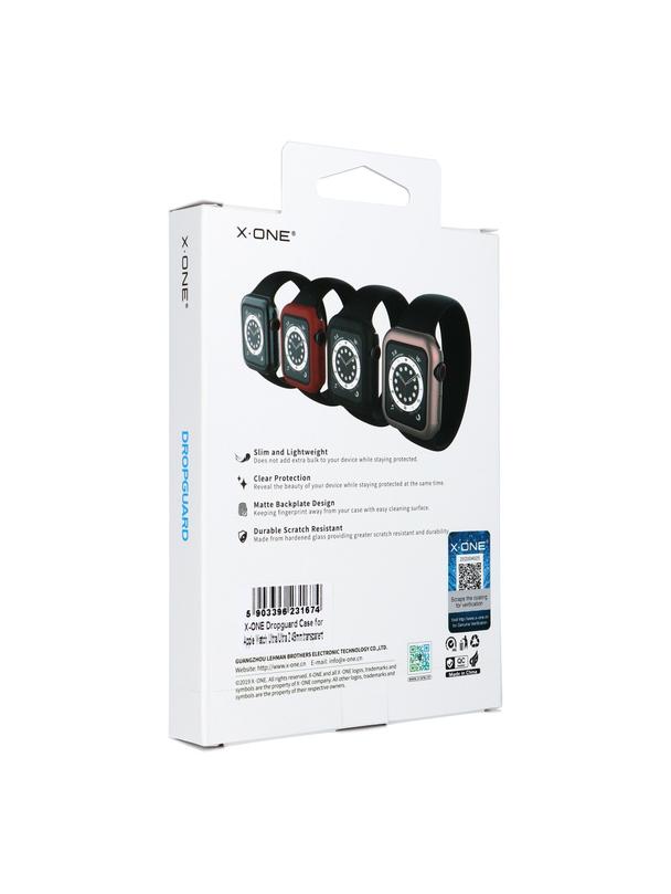 Futerał X-ONE Dropguard - do Apple Watch Ultra/Ultra2/Ultra3 49mm transparentny