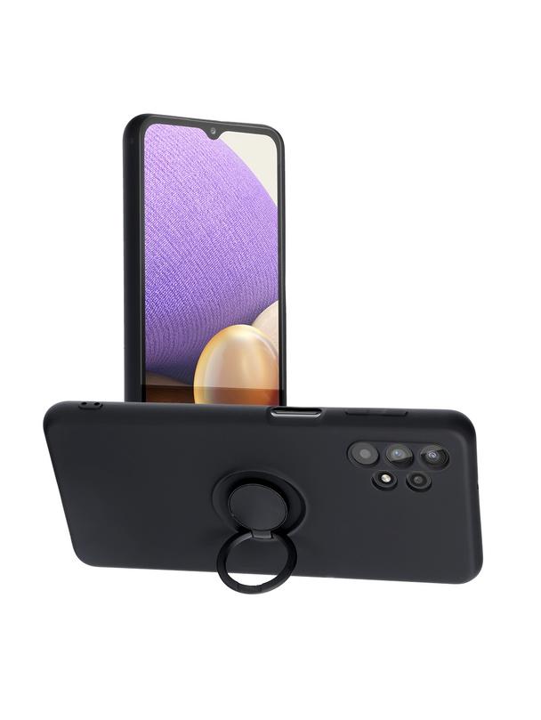 Futerał SILICONE RING do SAMSUNG A13 4G czarny
