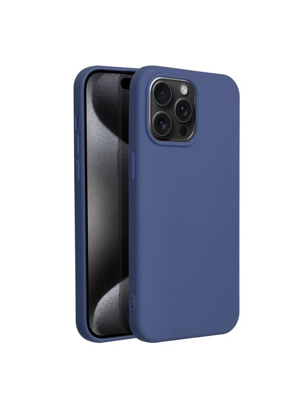 Futerał SILICONE do IPHONE 15 Pro Max niebieski