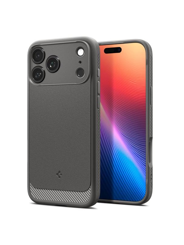 SPIGEN futerał RUGGED ARMOR MAG kompatybilny z MagSafe do IPHONE 17 Pro gray