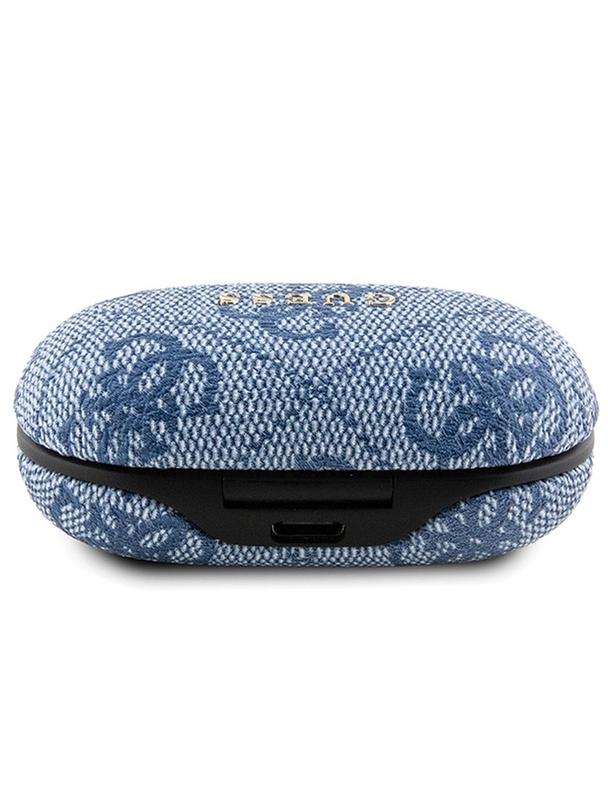 GUESS słuchawki bezprzewodowe bluetooth TWS ENC GUTWSP4EGB (4G Metal) niebieskie