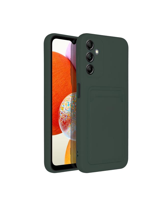 Futerał CARD CASE do SAMSUNG A14 5G / A14 4G zielony
